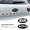 AIL1 Front Grille Rear Trunk Badge Sticker Cover Trim For Kia EV6 Sorento Niro Stinger Ceed Carnival K5 K9 Soul Carens etc