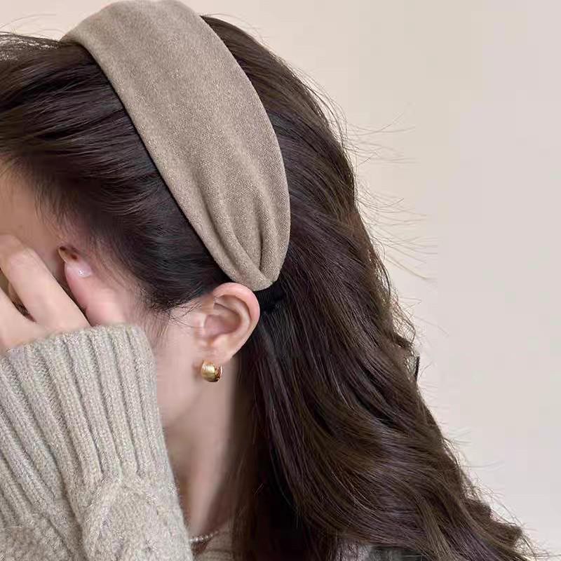 2025 Retro Wide Band Headband for Women - Versatile and Stylish Hair Accessory
