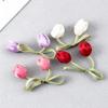 Sweet simulation tulip bud fabric flower clothing accessories accessories DIY headgear hair accessories luggage accessories