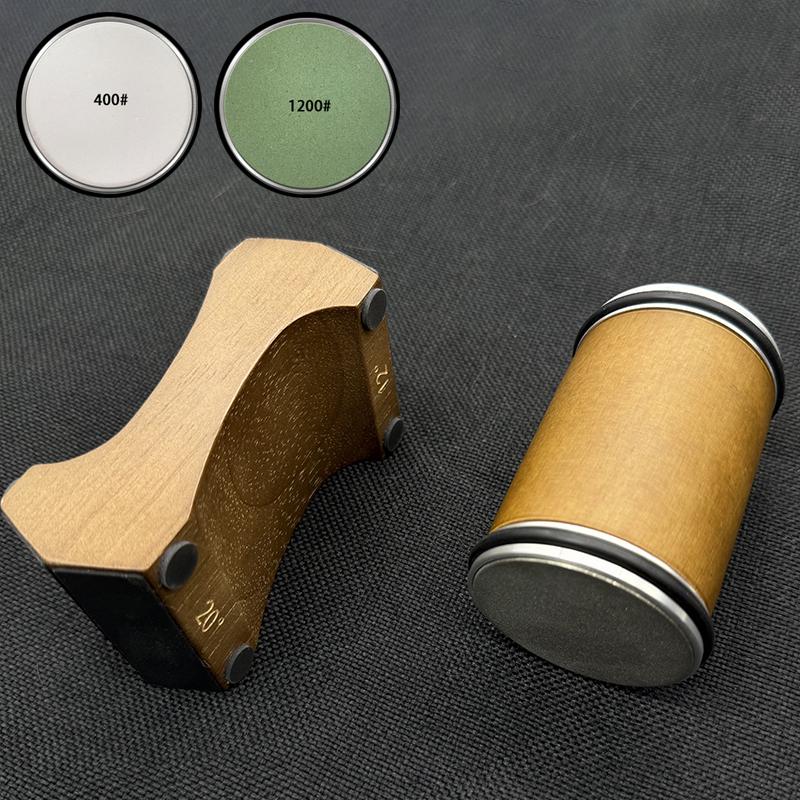 

Precision Roller Knife Sharpener 2026 - 4 Fixed Angles (12° 15° 18° 20°) with Wheels & Stones - Effortless Sharpening Anytime 2025 Newest