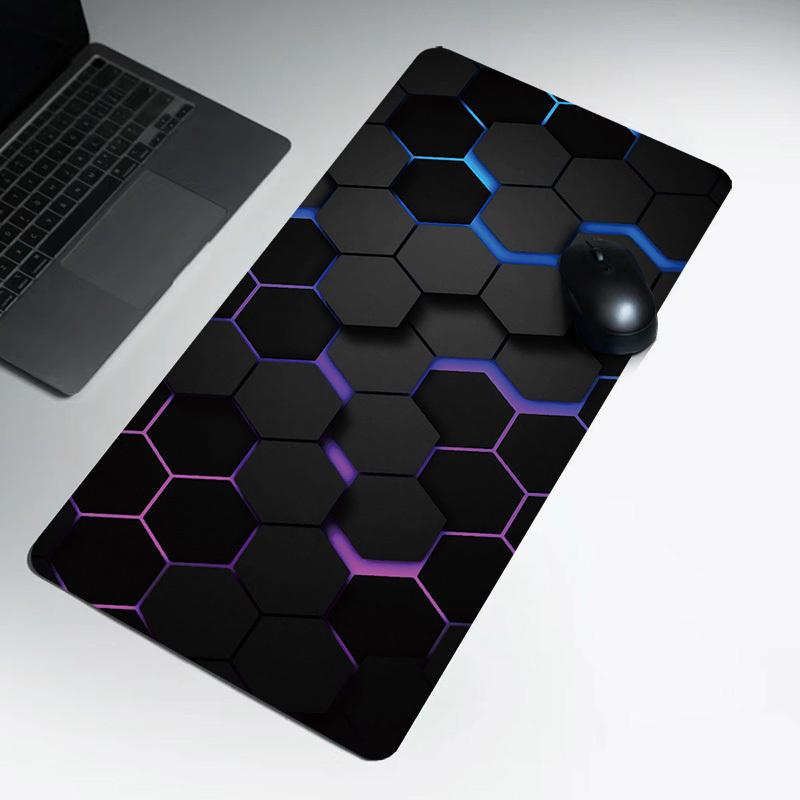 Rectangular Cloth Mouse Pad Desk Mat Non Slip Rubber Base Computer Laptop Mouse Mat Office Desk Work Table Pad 800x300x2mm