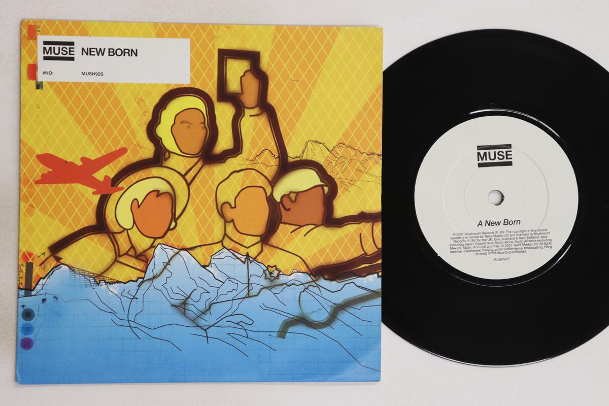 

7inch Record MUSE - New Born / Shrinking Universe MUSH92S MUSHROOM 2001 UK Rock Used