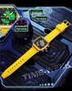 Sanda Multifunctional Men's Luminous Waterproof Electronic Alarm Watch