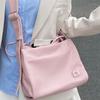 Women's Handbag Solid Color Simple Senior Sense Single Shoulder Crossbody Bag Large Capacity Underarm Work Commuter Tote Large Bag