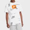 Nike Logo Graphic Crew Neck T-Shirt Men Tops White CW0378-100