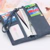 Women Scrub Zipper Retro Wallet PU Leather Solid Color Cross-section Square Tote Mobile Phone Case