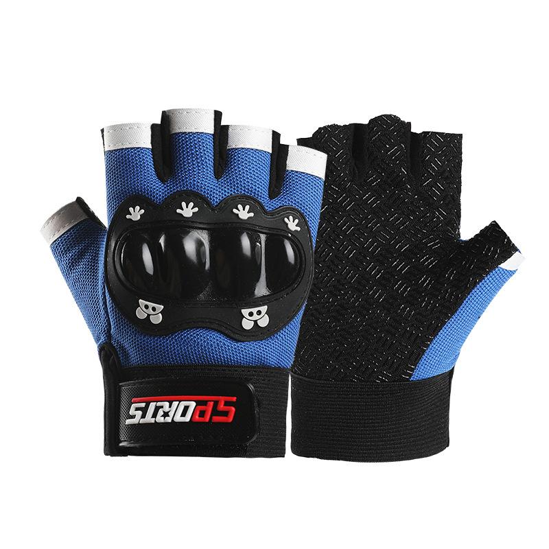

Детские перчатки для улицы, тактические, для езды, с жесткой оболочкой, средние и большие, мотоциклетные, для скольжения, для балансировочного велосипеда, спортивные перчатки One Size