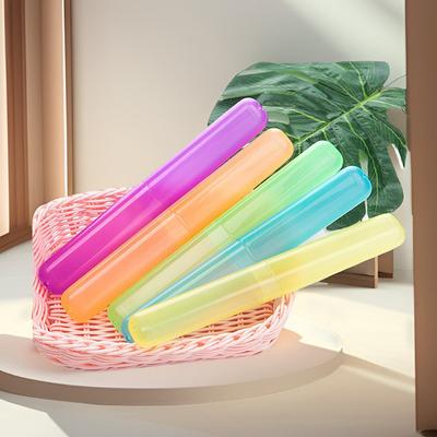 Scatola Porta Spazzolino da Viaggio Multicolore Porta Dentifricio da Bagno Custodia Organizzatore Tazza Contenitore per Articoli da Toeletta da Viaggio