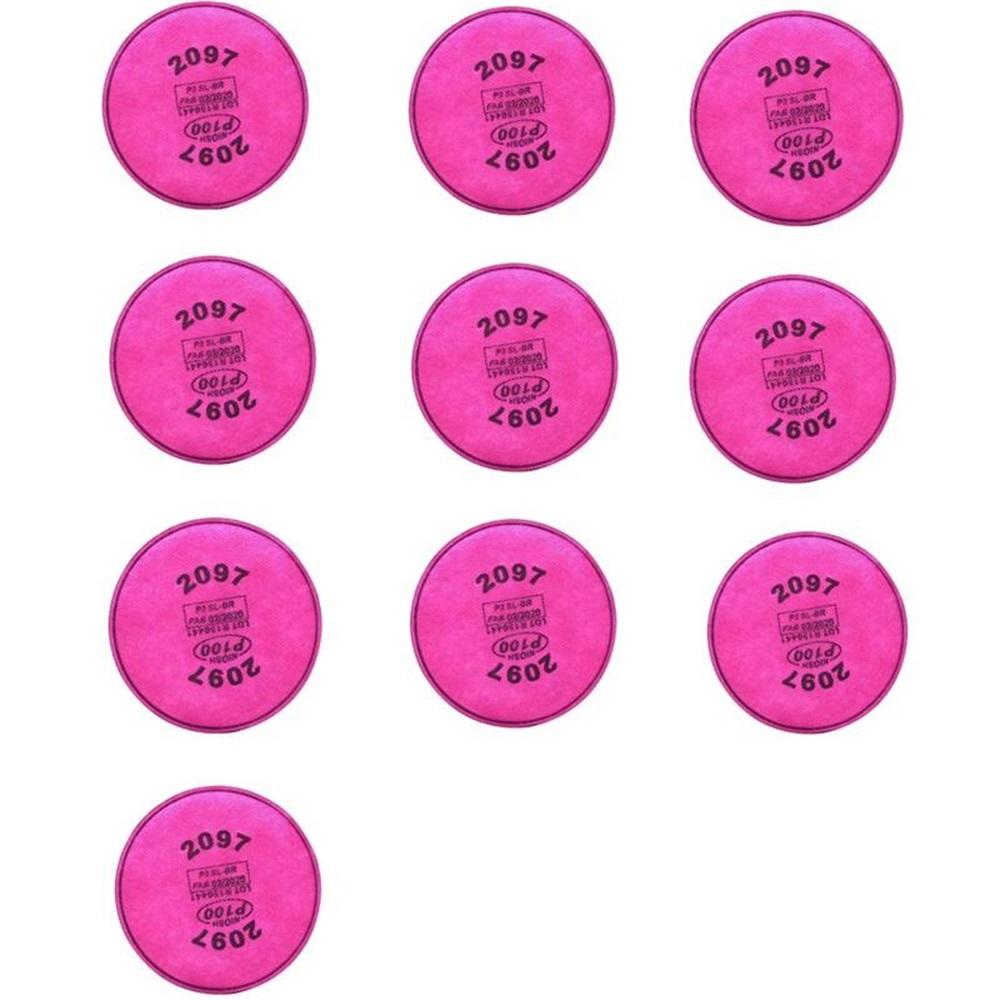 

Фильтр твердых частиц 2097, установлен на держателе фильтров 2097, сменный для серии 6000 6200 6800 7000 7502 FF-4, фильтры против пыли, розовый 2097-5Pack