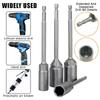 5.5-17Mm Long Shank Electric Drill Socket Head Bolt Nut Screwdriver Bit Impact Drill Bit Adapter Socket Wrench Extension Rod