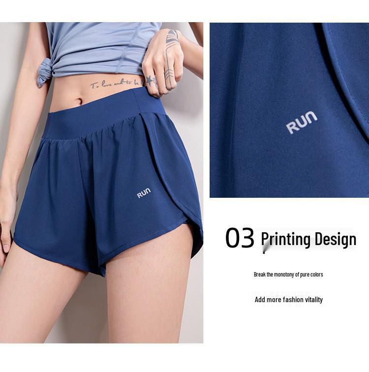 Damen Schnelltrocknende Yoga-Shorts: Herbst 2025 Slim Fit mit Tasche