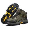 Chaussures de Randonnée Extérieure Homme Antidérapantes Résistantes à l'Usure Chaussures de Sport Homme à Lacets Confortables Douces Respirantes Baskets Décontractées