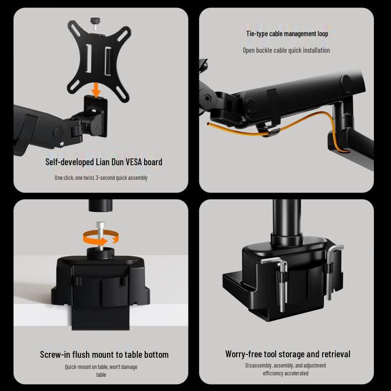 Brateck Dual Monitor Desktop Stand