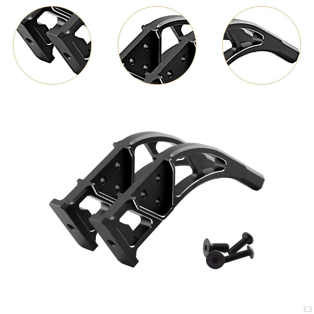 Aluminum Alloy Rear Wing Support Frame, Metal Lightweight Diffuser RC Car Part for