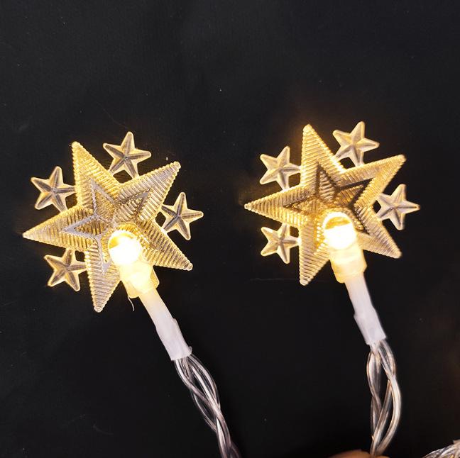 Middle East Moon & Star LED String Lights for Bedroom Atmosphere
