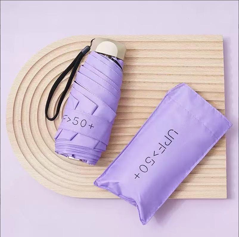 50% Off High SPF Sun & Rain Umbrella: Compact, UV Blocking, Sunburn Prevention