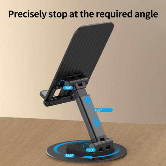 Mobile Phone Holder Base Non-slip Folding Angle Adjustable Multifunctional Stable Desk Bracket Universal Support Tablet PC