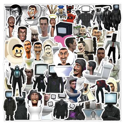 Stickers Skibidi Toilet Skibidi Toilet Sticker Pack Stickers Set of Stickers 50 Pcs