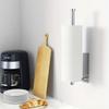Paper Towel Holders Stainless Steel Roll Holder Paper Towels Self-Adhesive Under Cabinet for Kitchen Storage and Organization