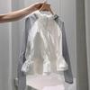 Kontrastfarbe Sonnenschutzkleidung Mantel Damen Sommer Überbekleidung Mit Kapuze Leicht Atmungsaktiv Sonnenschutzjacke Damen Oberteil