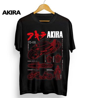 Akira Nieuw t-shirt, kaneda, anime cadeau,motorfiets,,anime, vector,cult,film