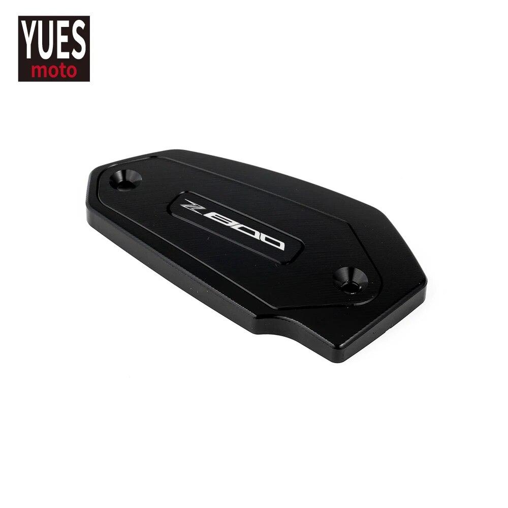Motorrad Zubehör CNC Vorne und Hinten Bremsflüssigkeit Zylinder Master Reservoir Abdeckung Kappe Für KAWASAKI Z800 2013 2014 2015 2016