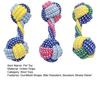 Rope Dumbbell Dog Toy Bite Resistant Knotted Rope Puppies Chew Toy Boredom