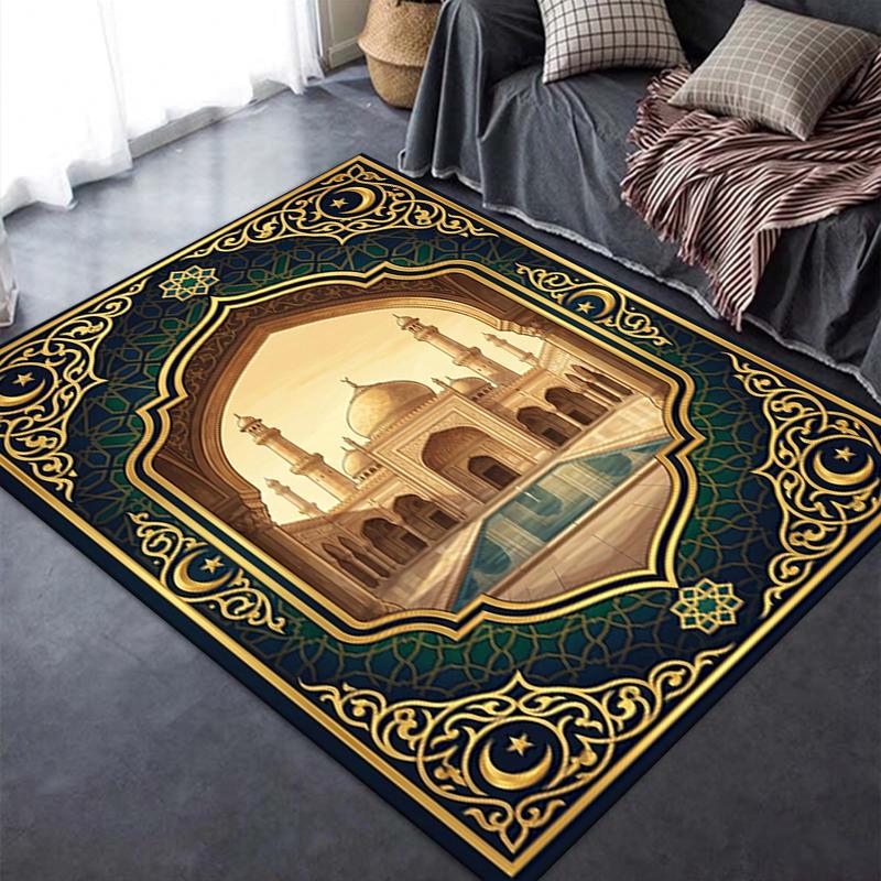 2025 New Muslim Carpet Rug for Living Room Bedroom Home Sofa Decoration,Kids play Non-slip Floor Mat127