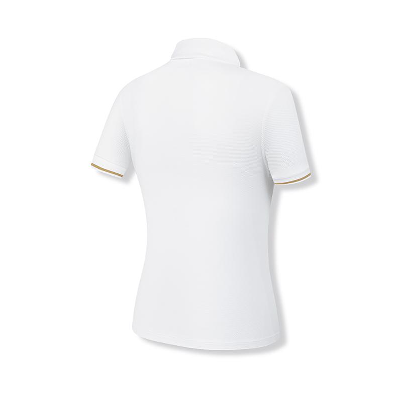 New FILA Polo Shirts Women's Jade White A11W435118FWT