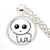 TBH Autism Creature Yippies Creative Funny Yippee Meme Cartoon Glass Cabochon Pendant Necklace Charm Jewelry Gift Jewelry