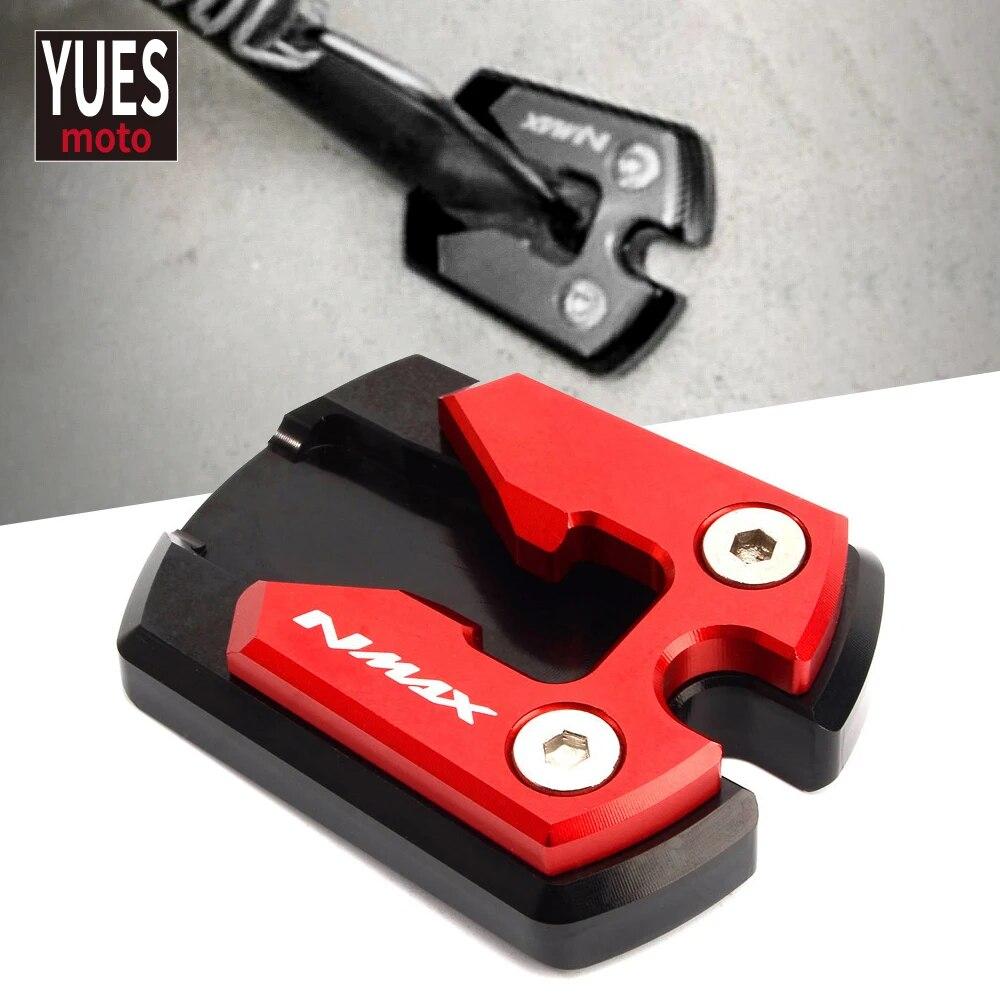 

Передняя боковая парковочная подставка для мотоцикла, увеличительная панель с ЧПУ, алюминиевые аксессуары для YAMAHA NMAX 125 NMAX 155 2015 2016 2017 2018