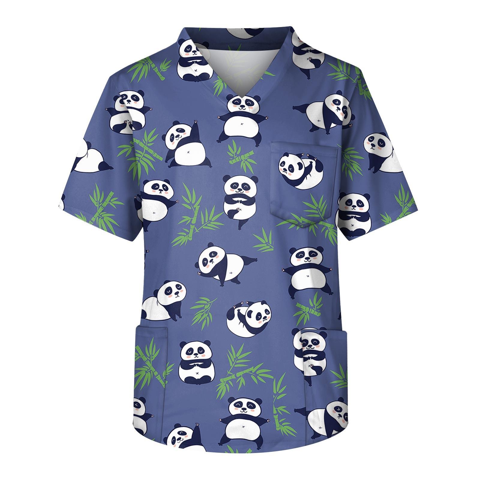 

Мужской топ с короткими рукавами и v-образным вырезом с принтом на груди и карманом S