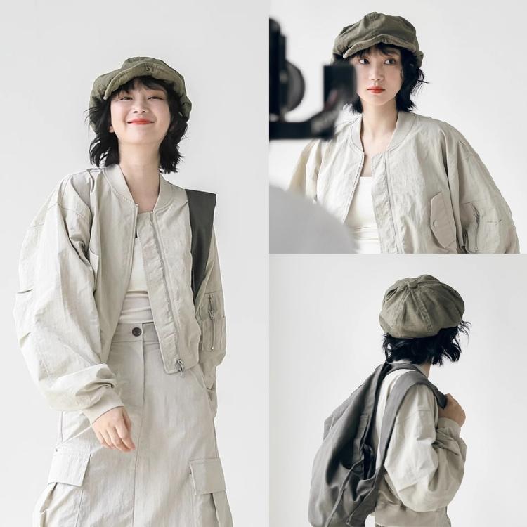 Trendy Berets Japanese Style Unisex Headwear Accessory for Women Men Cabbie Hat for Halloween Cosplay Party Outfit