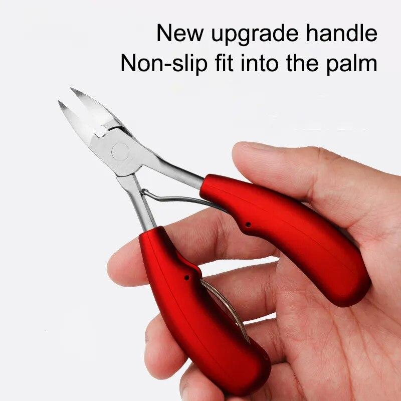 

Nail Scissors Nail Cuticle Manicure Scissors Stainless Steel Olecranon Tip Cut Dead Skin Manicure Tool Color Random