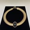 Metallkette Schlangenknochenkette Halskette Gold Dicke Kette Halskette Übertriebene Schlüsselbein Kette Geschenk