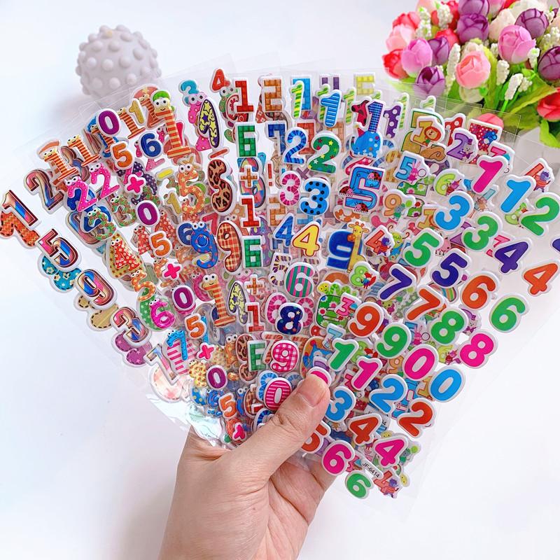 Kids Stickers 40 20 Different Sheets 3D Puffy Bulk Stickers For Girl Boy Birthday Gift Scrapbooking Teachers Animals Cartoon