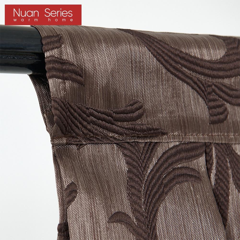 1PC Nuan Series High Quality European Style Blackout Jacquard Curtain Head for Small Window Decor 132x46cm