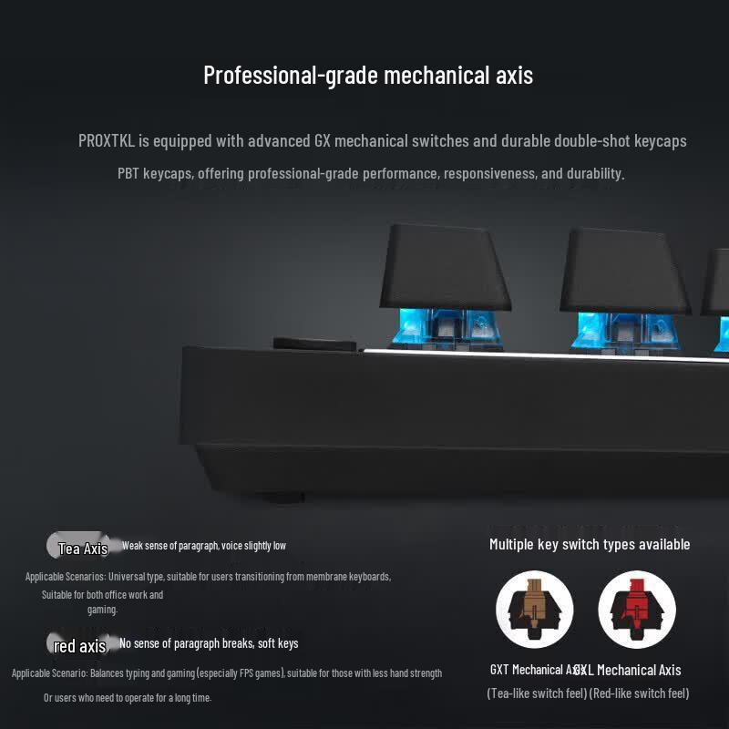 Logitech PRO X TKL Wired Mechanical Gaming Keyboard