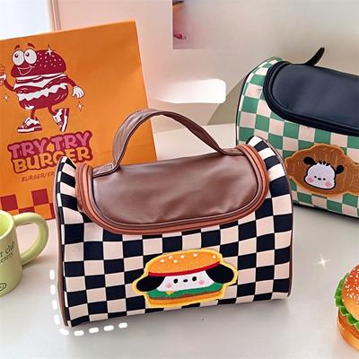 Cute Makeup Bag Women's Large Capacity Bag Travel Portable Toiletries and Cosmetics Portable Storage Bag