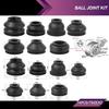 Tie Rod End Boots 14pcs Multipack Universal Car Suspension Steering Ball Joint Rubber Dust
