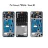 Para Huawei P30 Lite Marco Frontal Carcasa Marco Medio Placa Trasera Chasis+Botón de Encendido y Volumen