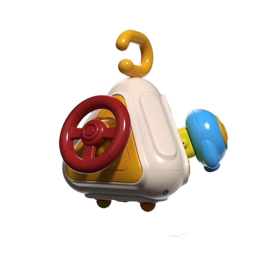 Montessori Busy Ball Box: Shape Recognition Activity Cube for 1-2 Year Olds