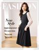 Elegant Velvet Two-Piece French Style Dress for Petite Women - New Autumn Collection