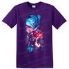 Valorant Agents T Shirt Neon Blue Red Gaming Character Graphic Tee Unisex Top