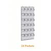 Door Hanging Shoe Organizer , 6-35 Pockets, Large Capacity Shoe Rack, Space Saving Closet Storage, Mesh Back, Gift Idea