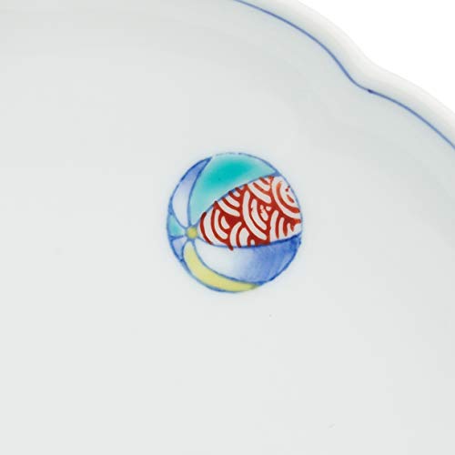 Arita ware Kazan kiln Balloon Wooden Plate Set 52636