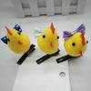 1/2/5Pcs Hair Pin Flocking Cartoon Capibara Chick Duck Decor Spring Design Metal Hair Clips Decorative Holiday Party Hairpins Hair Accessories
