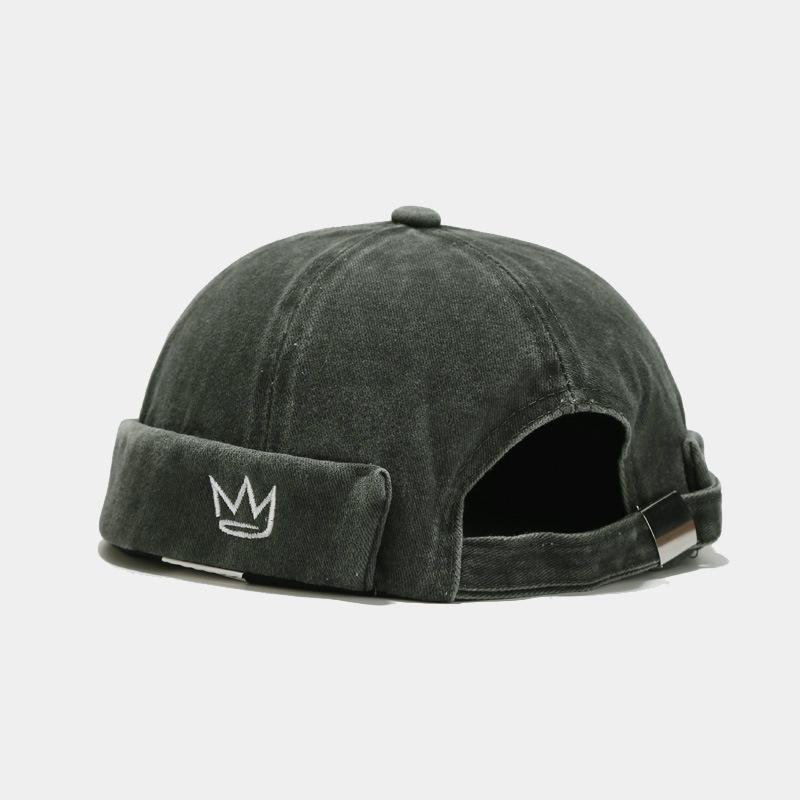 

Мужская шляпа Landlord Hat в американском ретро-стиле, в стиле работы, в корейском стиле, в стиле уличной моды, в стиле хип-хоп, с капюшоном, женская шляпа Adjustable армия зеленый