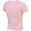 Nike Simple Breathable Versatile Short Sleeve T-Shirt Women Tops Pink FV5509-690