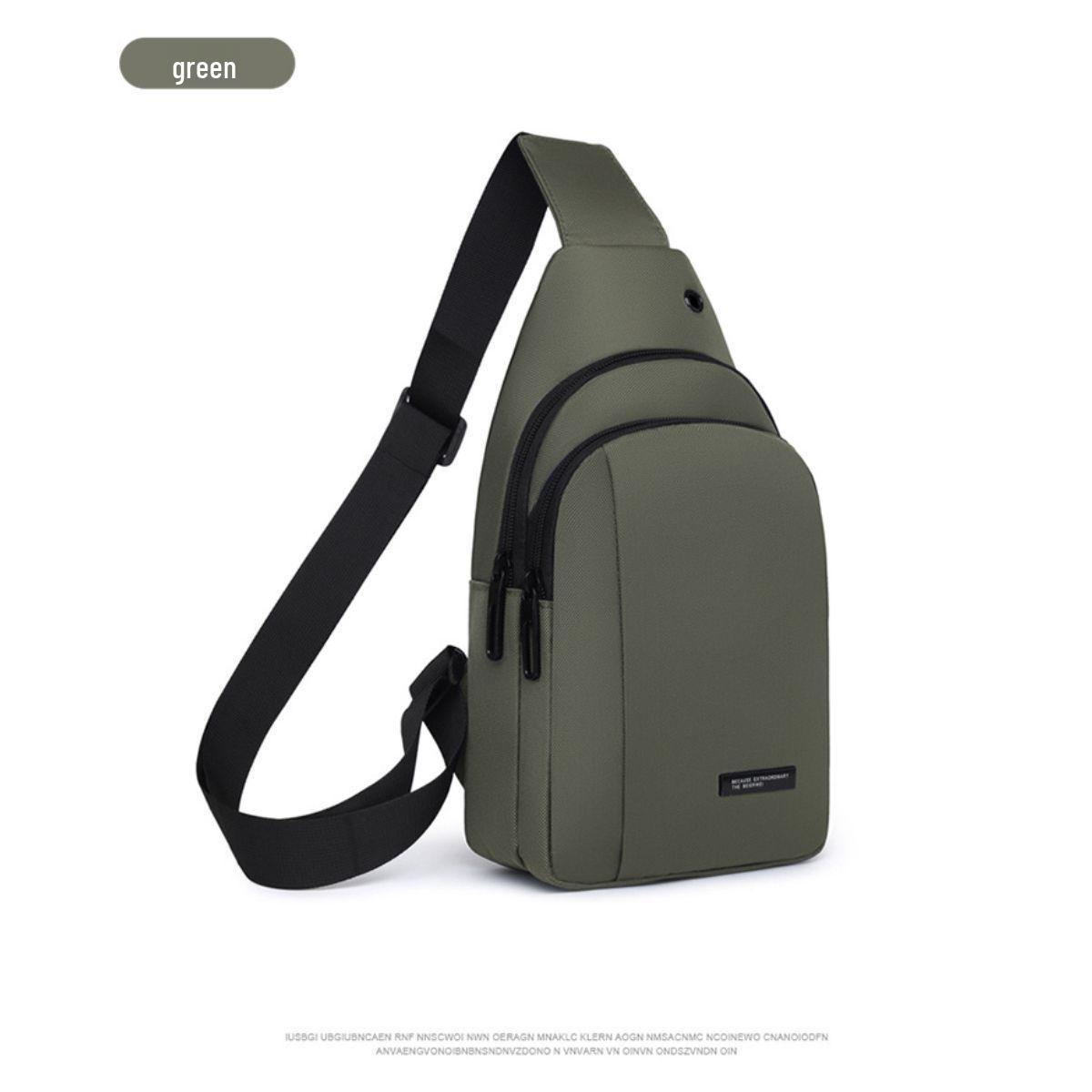 

Men s Multi-Layer Casual Chest Bag - Korean Style Outdoor Sports and Portable Storage Bag